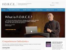 Tablet Screenshot of forceint.com